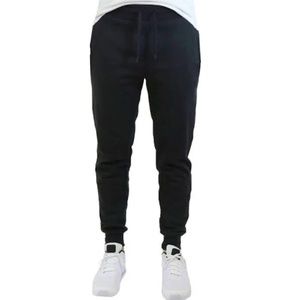 Men's French Terry Joggers -Black- Large / XLarge